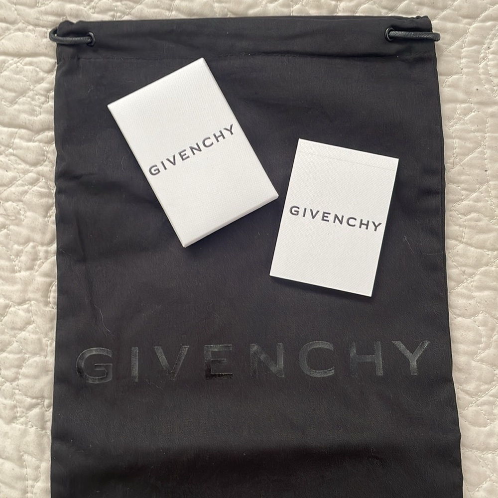 NEW* GIVENCHY dust bag & booklet/ card